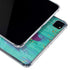 Turquoise Brush Stroke by Etta Vee iPad Pro 11in (2024) Clear Case